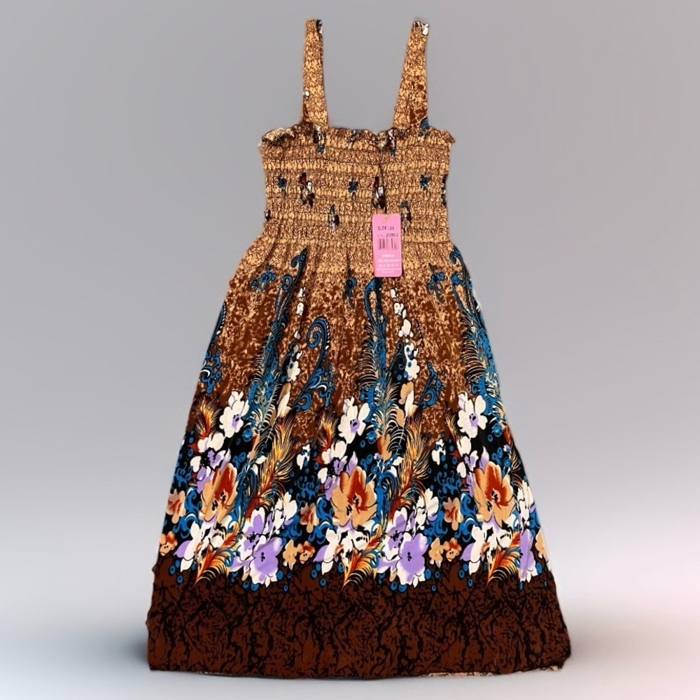 XL Floral Sundress NWT